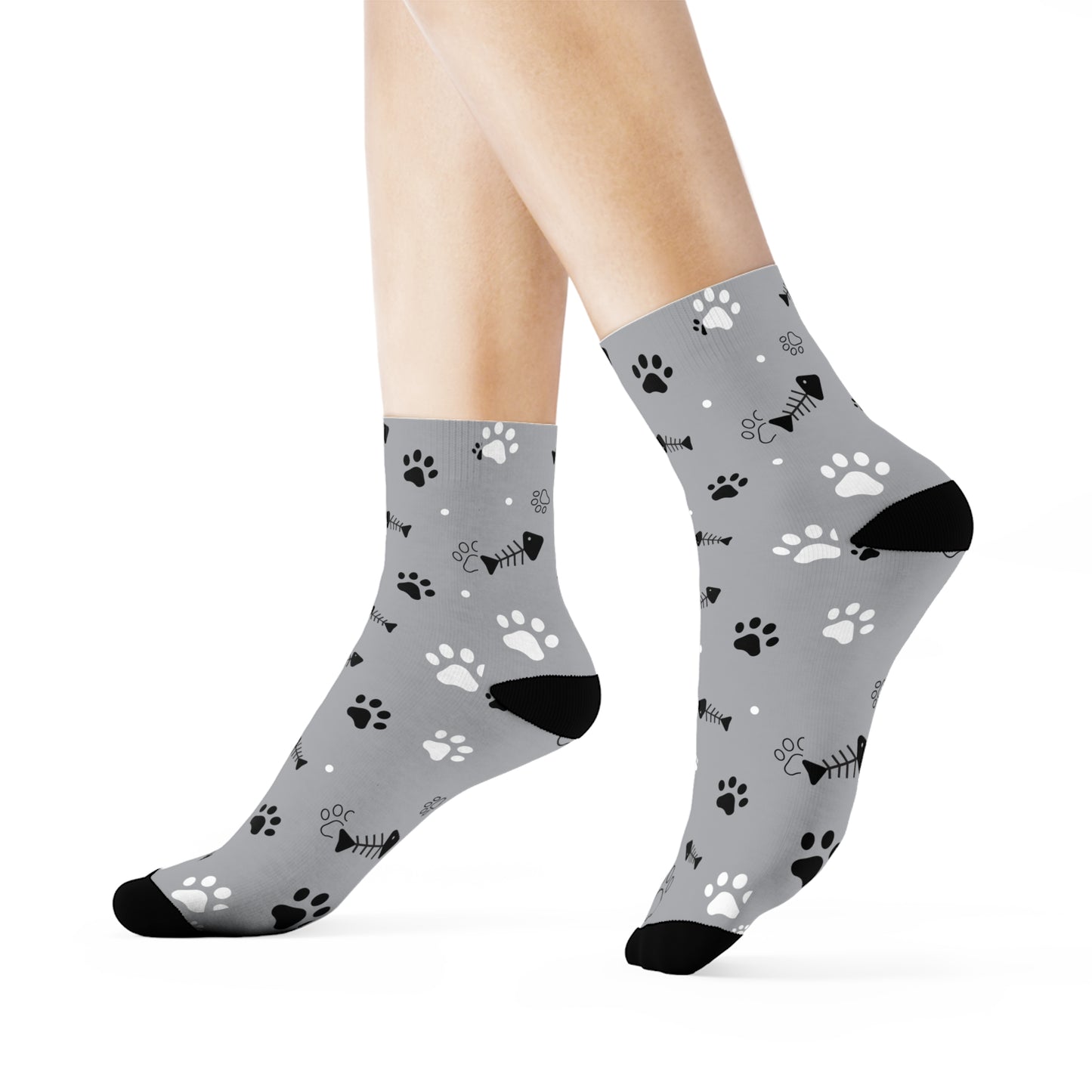 Chaussettes pattes de chat