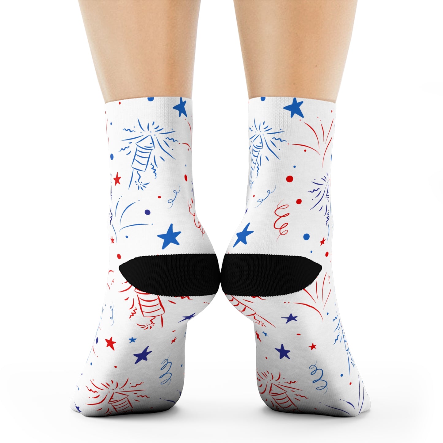 Chaussettes feu d'artifice