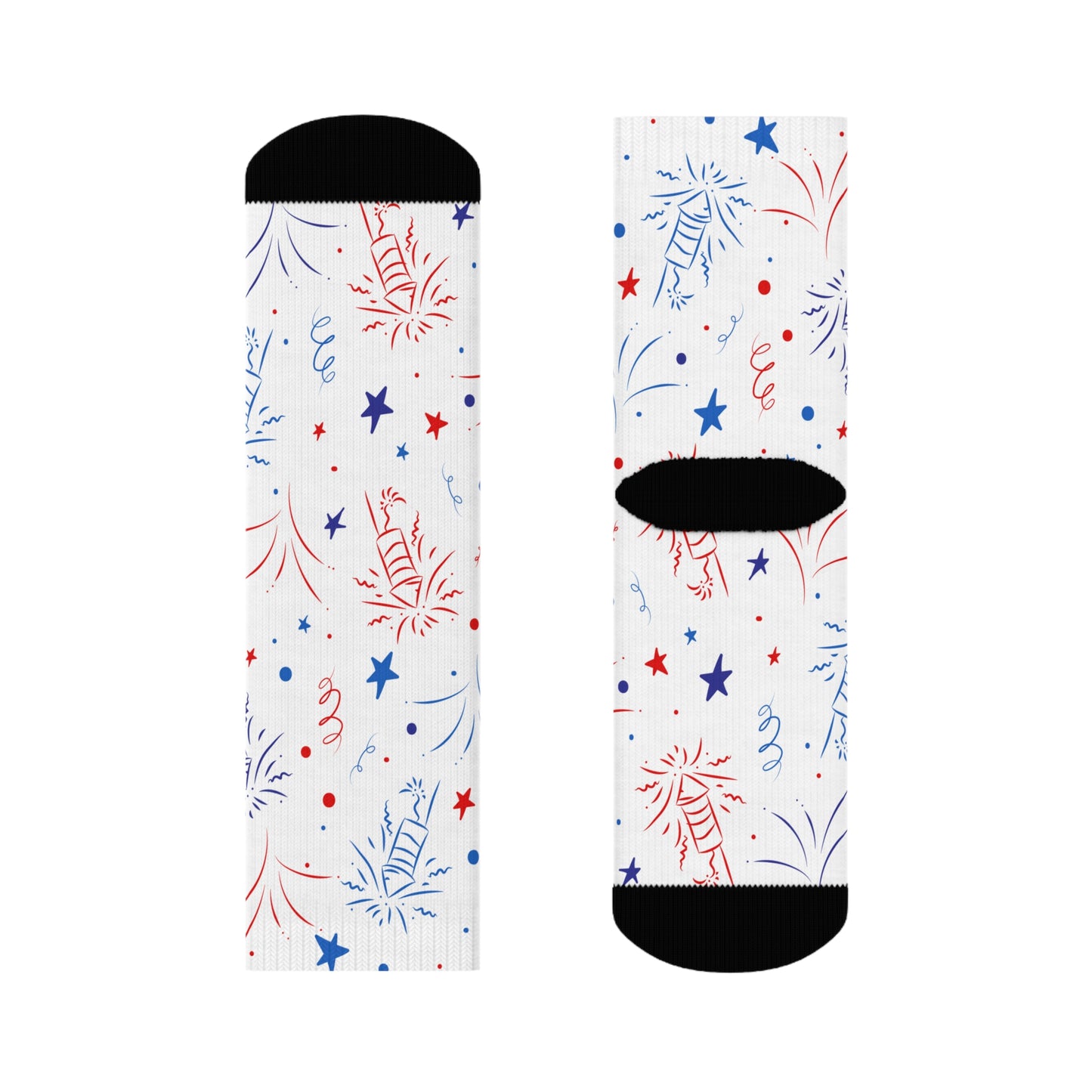 Chaussettes feu d'artifice