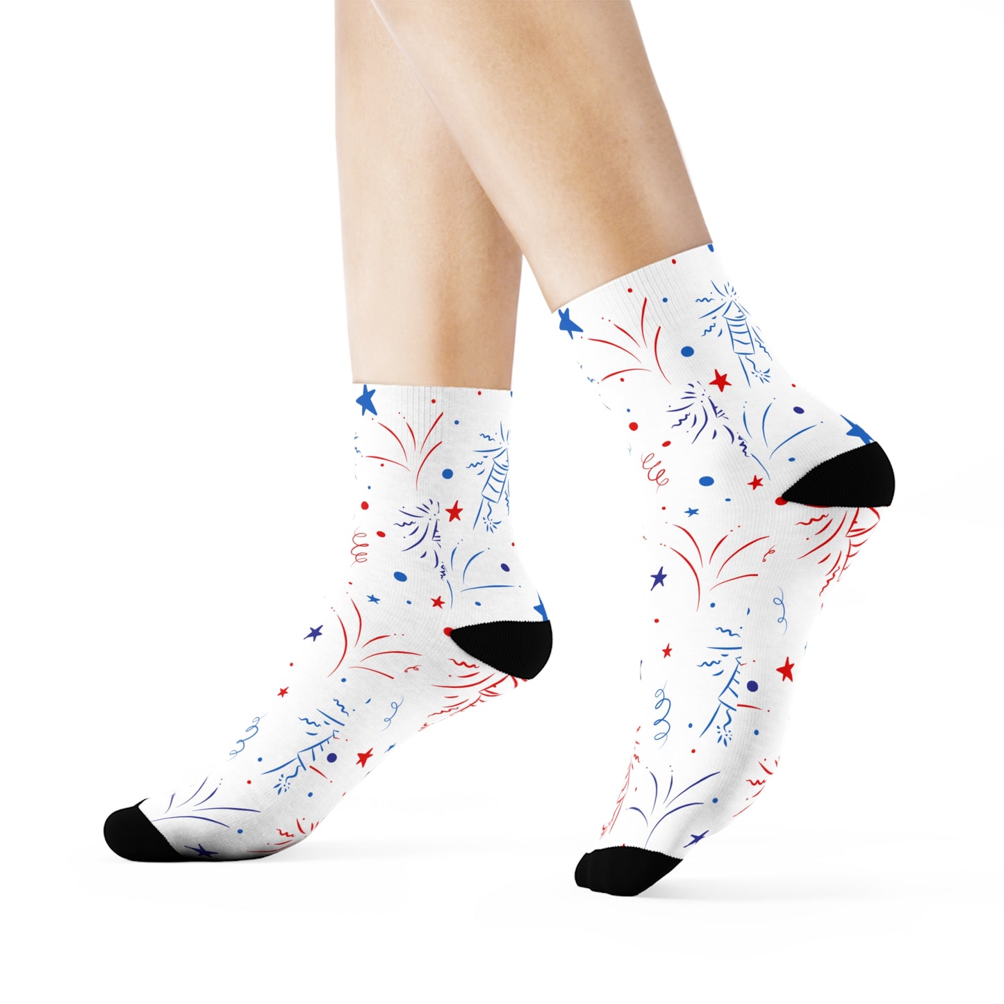 Chaussettes feu d'artifice